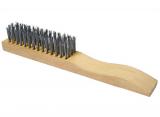 Escova Inox 4 fileiras com cabo