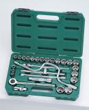 Jogo de Soquetes Estriados 1/2” 28 pc – Sata